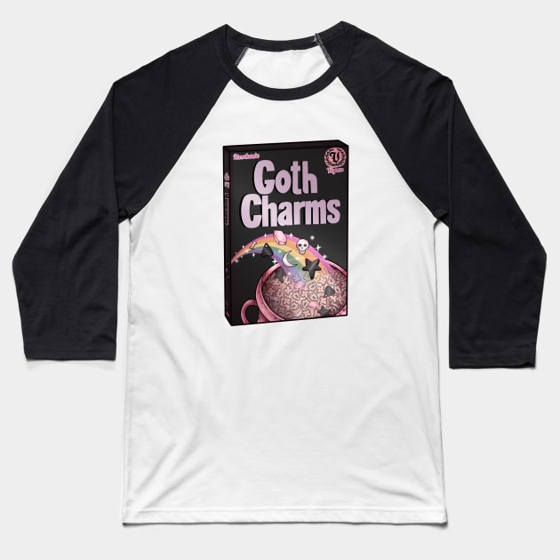 Goth Charms Baseball T-Shirt by chiaraLBart